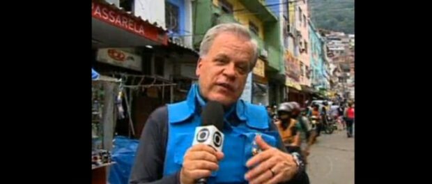 GLOBO journalist in Rocinha