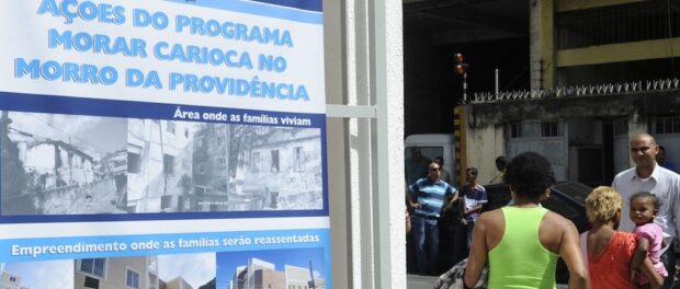 Plans for Morar Carioca projects in Providência.