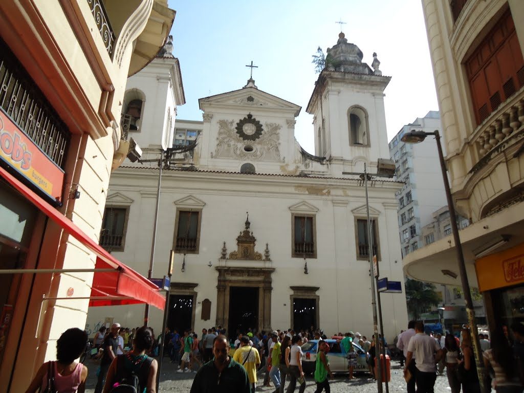 Church of Our Lady of the Rosary and Saint Benedict in downtown Rio