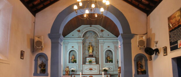 Interior of Camorim Chapel