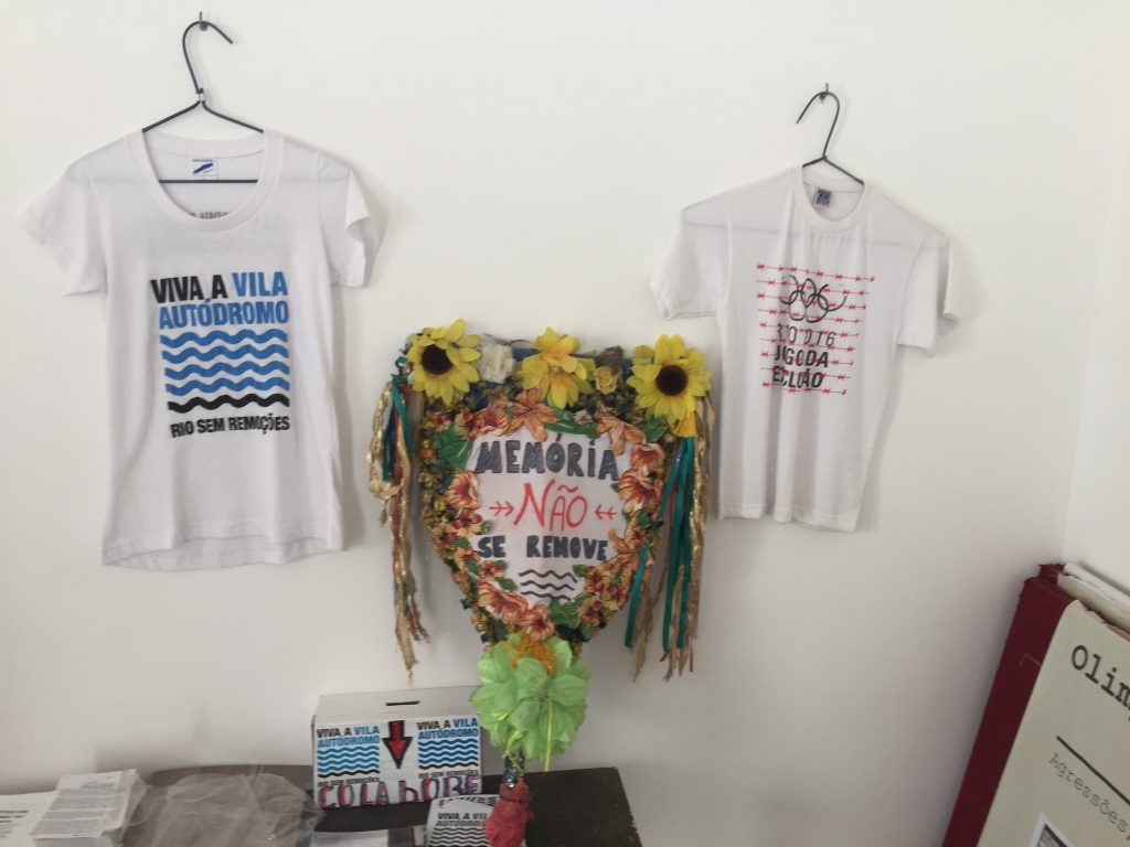 T-shirts are sold to fundraise for the Evictions Museum
