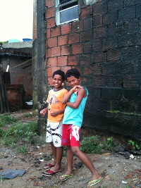 Children from Vila Autodromo