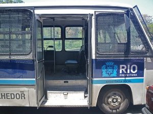 metro3 A City bus for moving homeless to shelters
