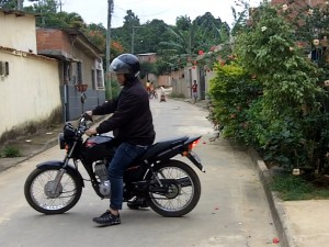 Carlos now works as a motorcycle taxi driver with his share of the compensation.