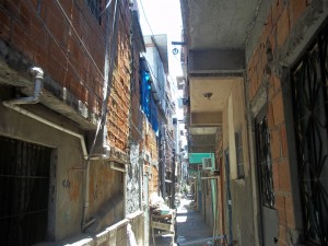 The narrow streets of Uga-Uga
