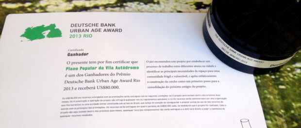Deutsche Bank Urban Age Award 2013. Photo by Courtney Crumpler