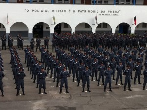 "The Military Police is the Patrimony of the Rio de Janeiro State Military Police"