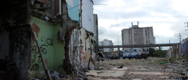 Favela do Metrô today is now completely demolished