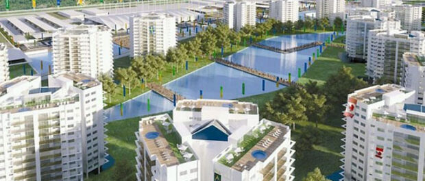 Plans for Construction of Ilha Pura Condominiums, in Barra da Tijuca