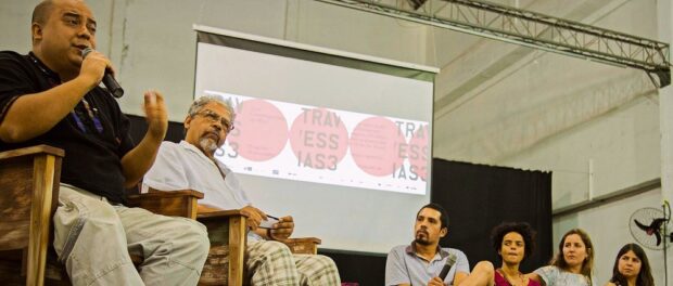 Left to right: Heraldo HB, Julio Tavares, Francisco Valdean, Thaís Rocha, Rovena Rosa, Erika Tambke)