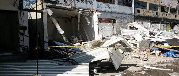 Tuffy shops demolished. Photo by Carlos Coutinho Tuffy shops demolished. Photo by Carlos Coutinho