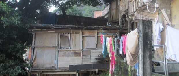 Wooden houses in Santa Marta