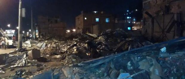 Demolished property in Favela do Metro. Photo: Caio Cezar de Oliveira