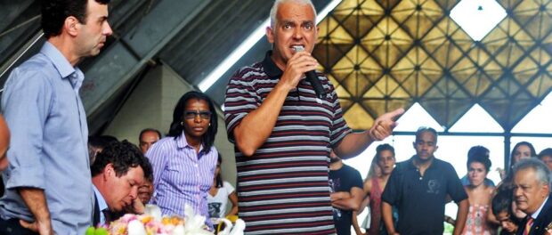 Alan Brum Pinheiro representative of Instituto Raízes em Movimento speaks in the hearing. Photo: Jornal Alemão de Notícias