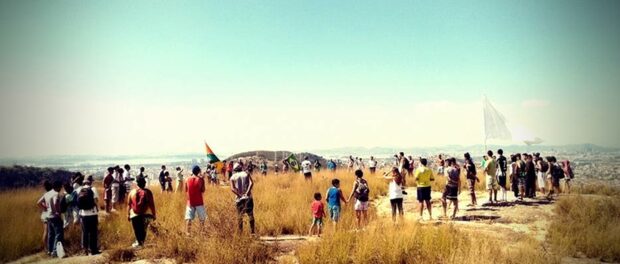 Verdejar's mutirão day of action for the Serra da Misericórdia. Photo by Barraco 55