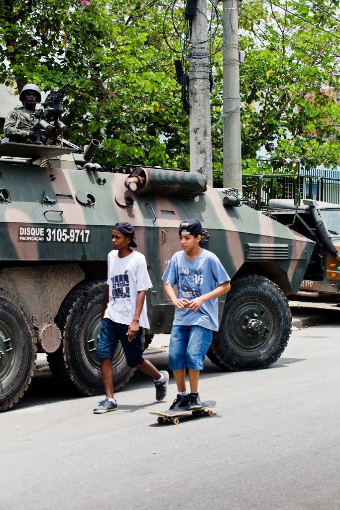 "Life continues in Rio’s favelas regardless.” Photo by AF Rodrigues, December 2014.