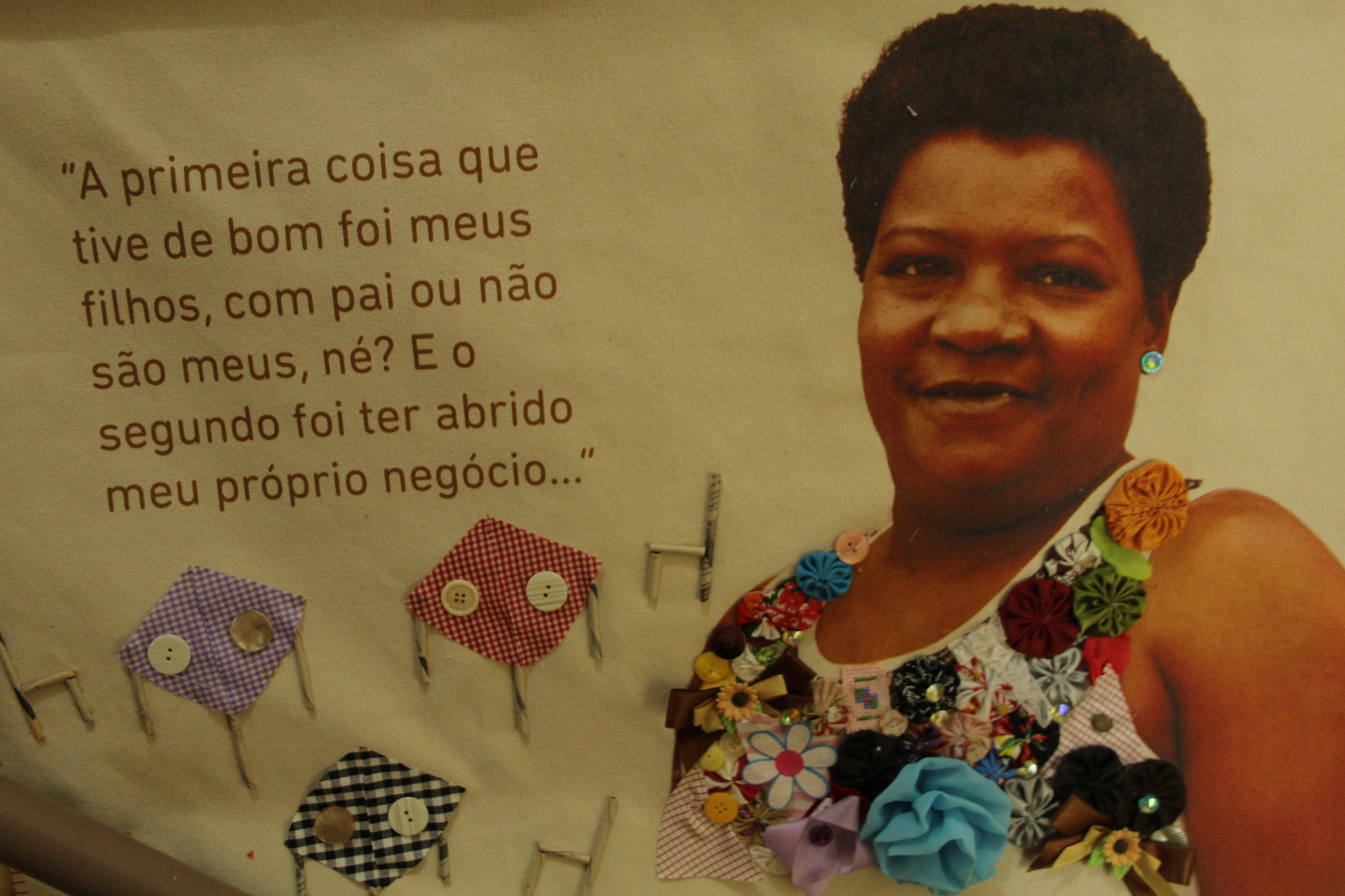 Rosimary: “The first good thing I had was my children. With or without a father they are still mine, right? And the second was running my own business.” Rosimary: “The first good thing I had was my children. With or without a father they are still mine, right? And the second was running my own business.”