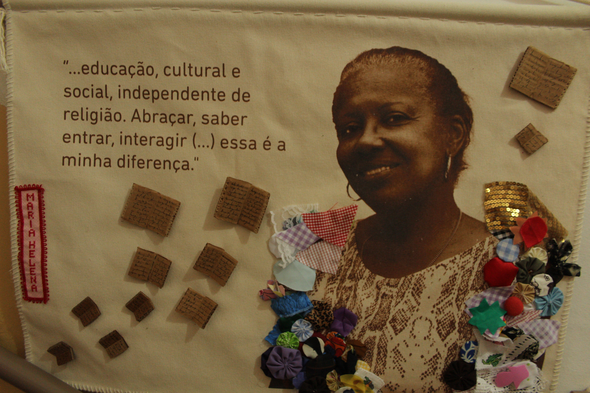 Maria Helena: “… education, cultural and social activities, regardless of religion. Embrace, learn, receive, interact… that is my difference.” Maria Helena: “… education, cultural and social activities, regardless of religion. Embrace, learn, receive, interact… that is my difference.”