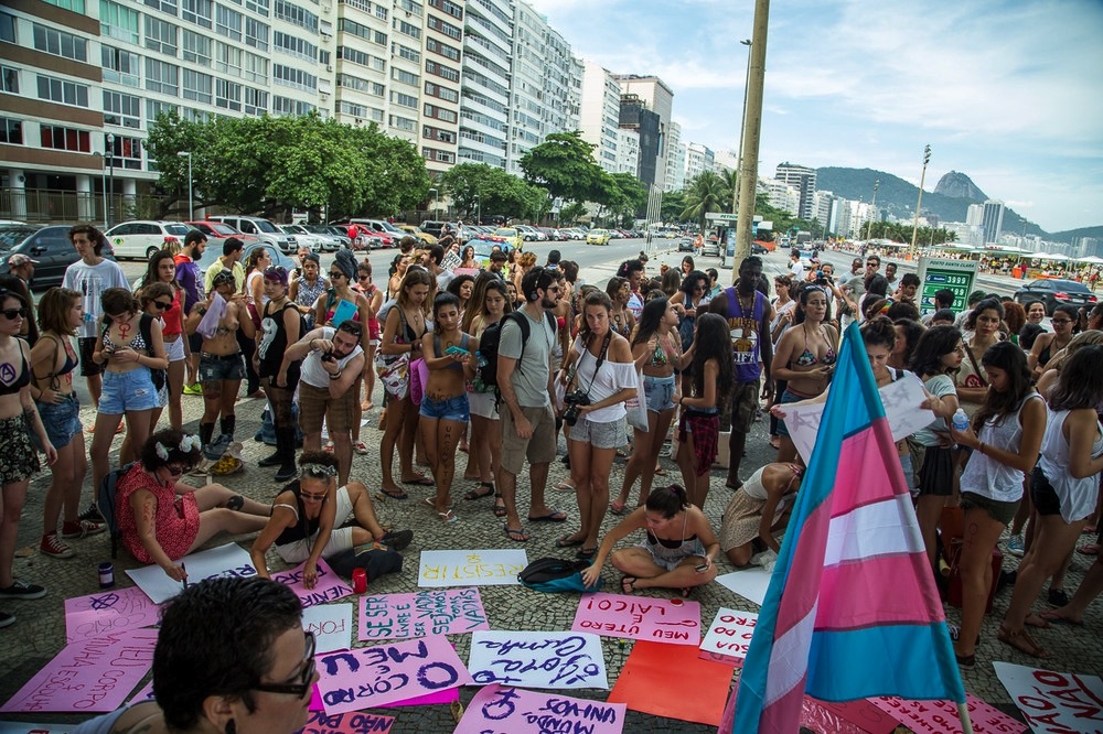 Rio SlutWalk Nov 14, 2015. Photo by Matias Maxx / Vice