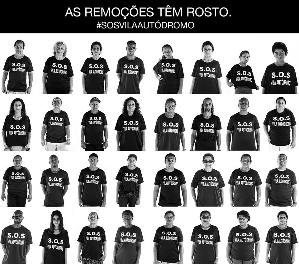 Evictions Have a Face. S.O.S. Vila Autódromo. Photo project by Guilherme Imbassahy Evictions Have a Face. S.O.S. Vila Autódromo. Photo project by Guilherme Imbassahy