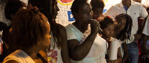 City of God protest against violence