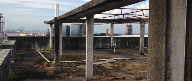 The top floor veranda