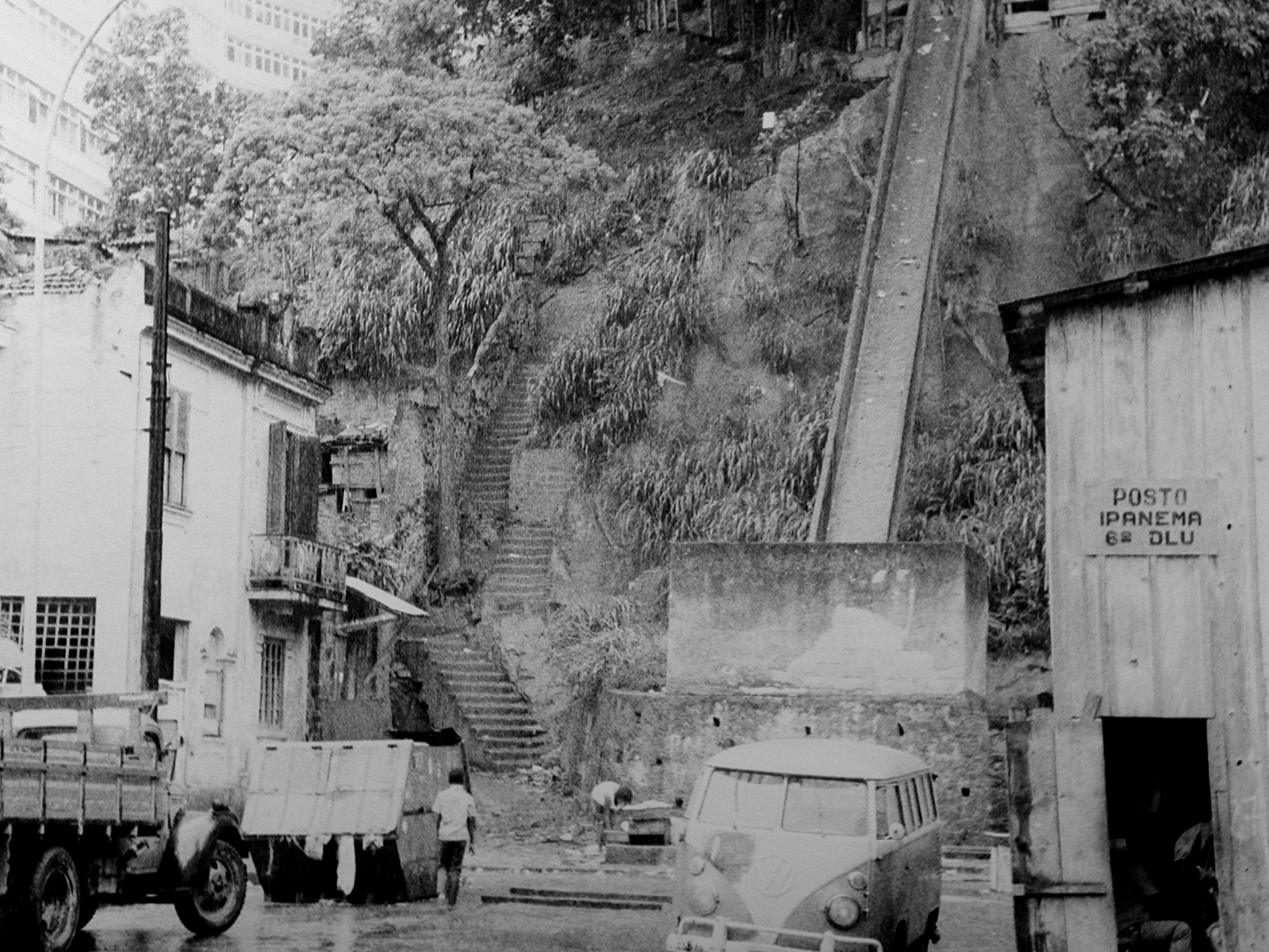 Cantagalo in 1972. Image courtesy of Favela Tem Memoria/Viva Rio