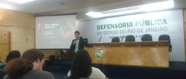 Fábio Amada, public defender and coordinator of the Center for Human Rights in Rio De Janeiro 