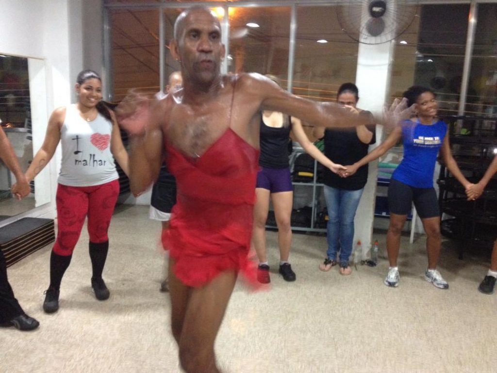 Flavio Moraes´ dance class in Rio das Pedras