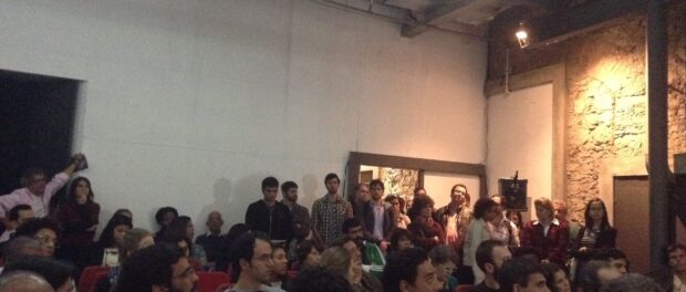 The audience at the Guanabara Bay discussion