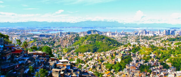 Prazeres favela and the Port Zone. Photo by Julie Ruvolo