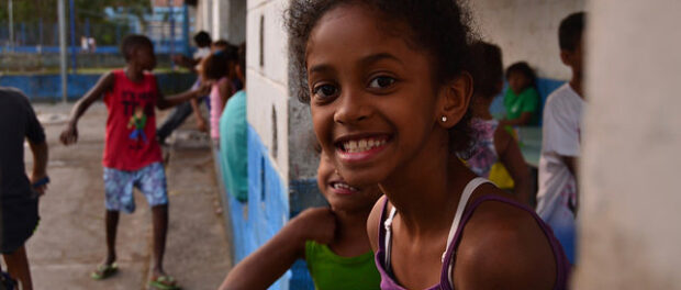 Kids at Bandeirantes Já in César Maia