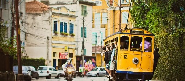 Original Santa Teresa trams were mainly used by residents