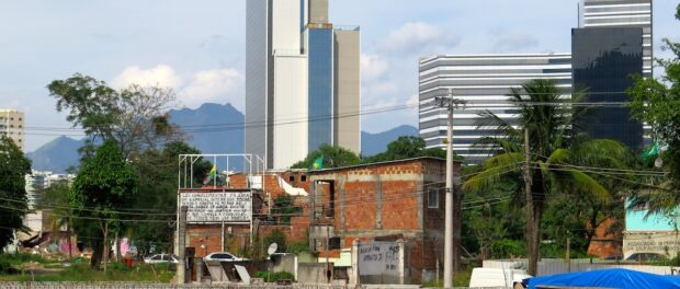 Delmo's house with Olympic Park behind on March 5, 2016