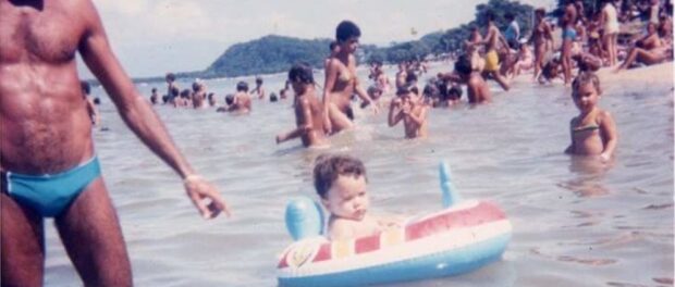 Sepetiba beach was a popular vacation destination during the 60s and 70s while the waters were still safe to swim in. Photo courtesy of Thiago Cruz