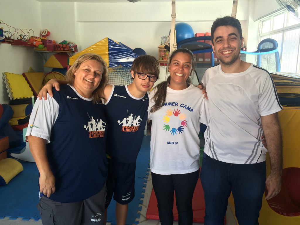 Sports class at Casa Dona Meca