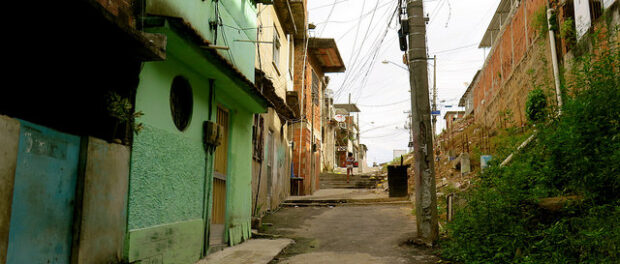 Favela housing construction