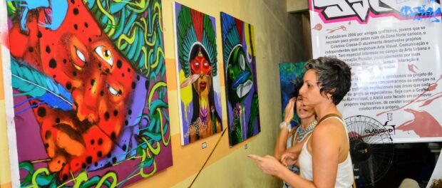 Graffiti art exhibition