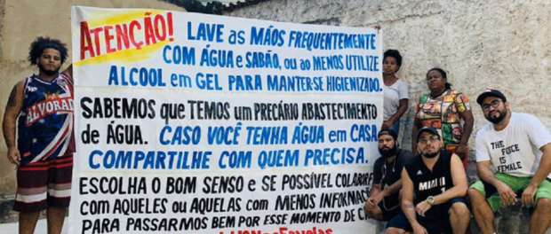 Action of the Alemão Crisis Task Force, amid Pandemic. Photo by: Straight Talk Collective