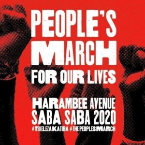 Saba Saba Annual March in Nairobi, Kenya