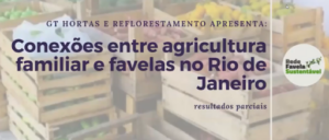 Presentation of preliminary results of the research "Connections between family farming and favelas in Rio de Janeiro."