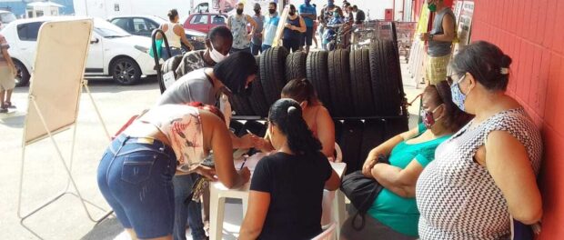 Action in Morro dos Macacos